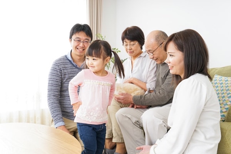 Three-generation family enjoying a warm home in Auburn